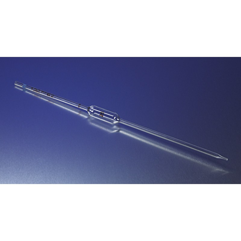 Corning 7100-100 PYREX® 100 mL Reusable Glass Volumetric Pipets, Class A, Colored Graduations