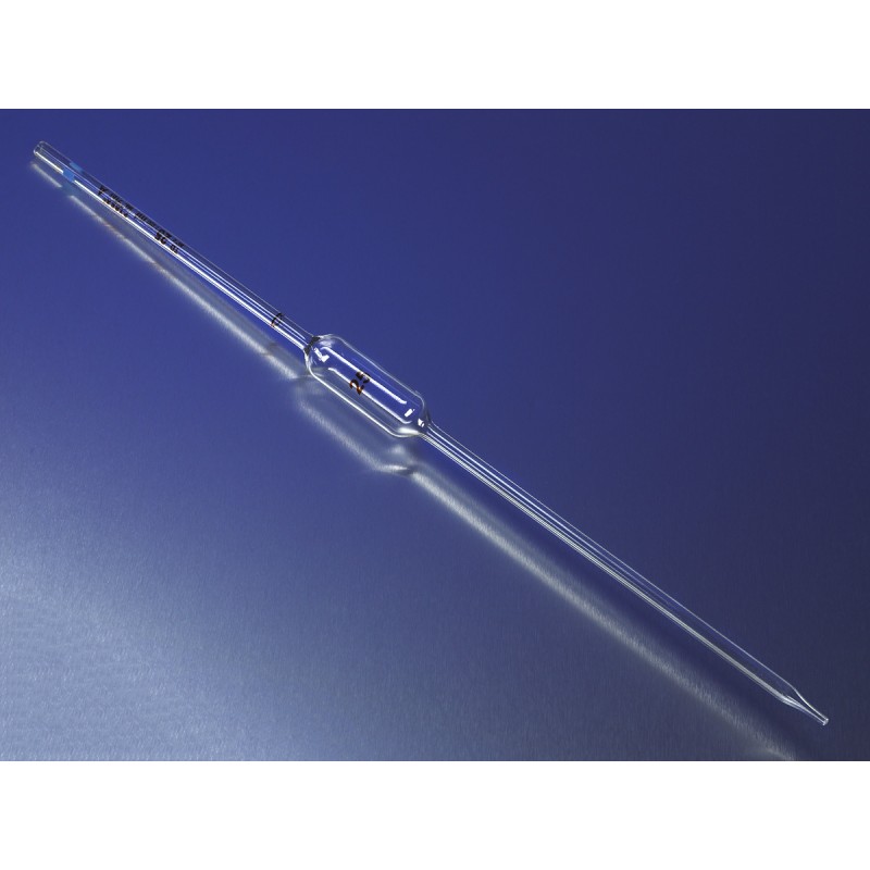 Corning 7101-15 PYREX® 15 mL Volumetric Pipets, Serialized/Certified, Class A, Color-Coded, Colored Markings