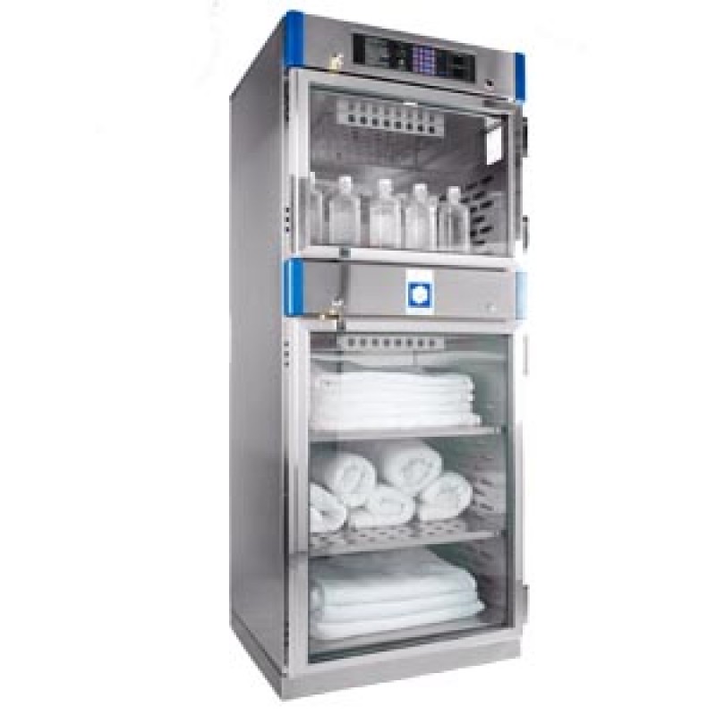 Blickman Industries 14B7924243 Warming Cabinet, 30"W x 74 1/2"H x 26 5/8"D, (2) Glass Doors, (3) Adjustable Shelves (DROP SHIP ONLY)