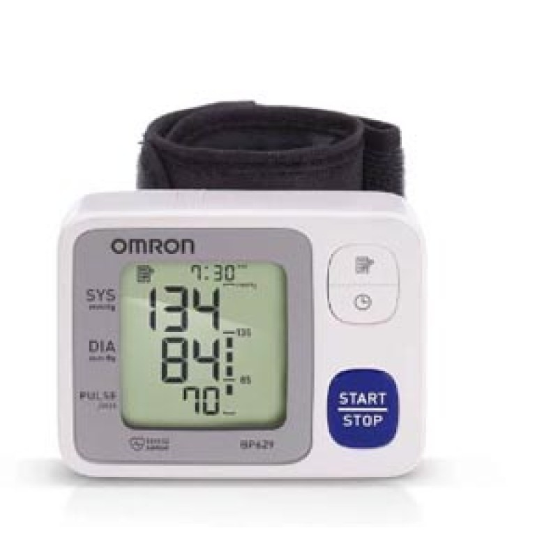 Omron Healthcare, Inc. BP6100 Wrist Blood Pressure Monitor, 60-Reading Memory with Irregular Heartbeat Detection, Wireless,10/cs (old BP629N)