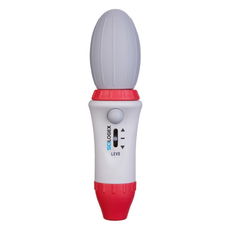 740100029999 Scilogex Levo Manual Pipet Filler, 0.1 - 50 mL, Red