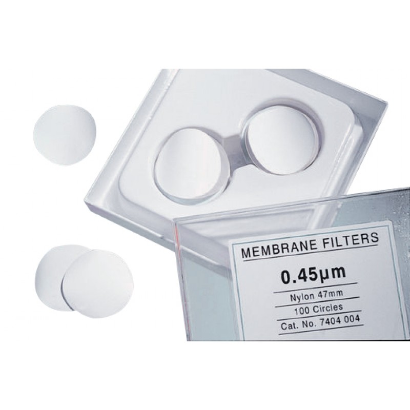 7408-004 Cytiva Whatman Nylon Membrane Circle, 0.8 µm pore size, 47 mm, 100/pk