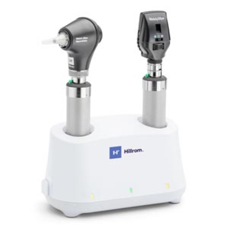 Hillrom 71-SM2NDX Universal Desk, Ophthalmoscope & Macroview Otoscope, 117 LED, Nickel Cadmium (US Only)