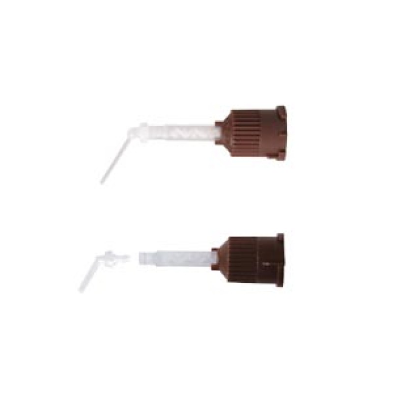 Mydent VP-8150T T-Mix HP Mixing Tips, Core Material, Brown + 25 X-Fine Clear Intra-Oral Tips, 25/bg