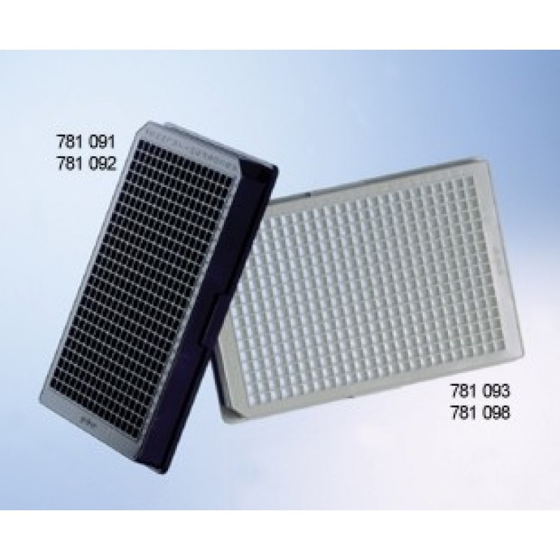 781098 Greiner-Bio CELLSTAR® 384 Well Cell Culture Microplate w/Lid, TC Treated, White (8 per Pack/ 32 per Case)