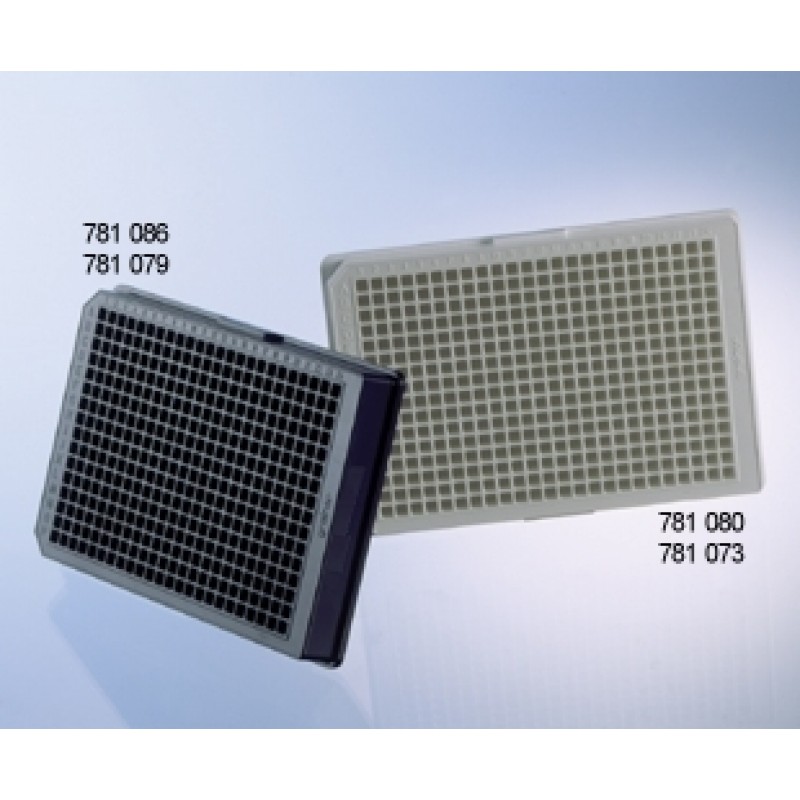 781079 Greiner-Bio CELLSTAR 384 Well Cell Culture Microplate, TC Treated, Black  (10 per Pack/ 40 per Case)
