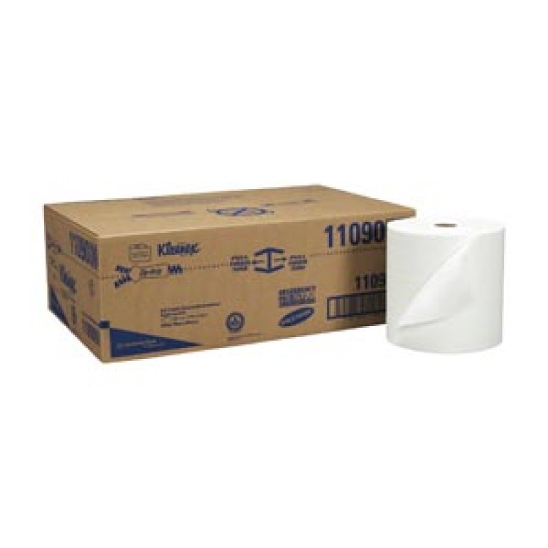 Kimberly-Clark Professional 11090 Kleenex® Hard Roll Towels, 8" x 600', White, 6 rolls/cs (Products cannot be sold on Amazon.com or any other 3rd party site)