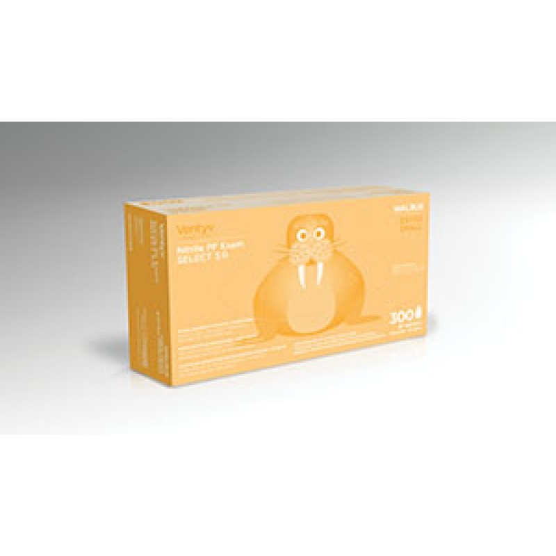 Ventyv 10345102 Glove, Exam, Nitrile, Powder-Free (PF), Polymer Coated, Textured Finger Tip, Chemotherapy Tested, Cobalt Blue, X-Small, 300/bx, 10 bx/cs (50 cs/plt) (Continental US Only)