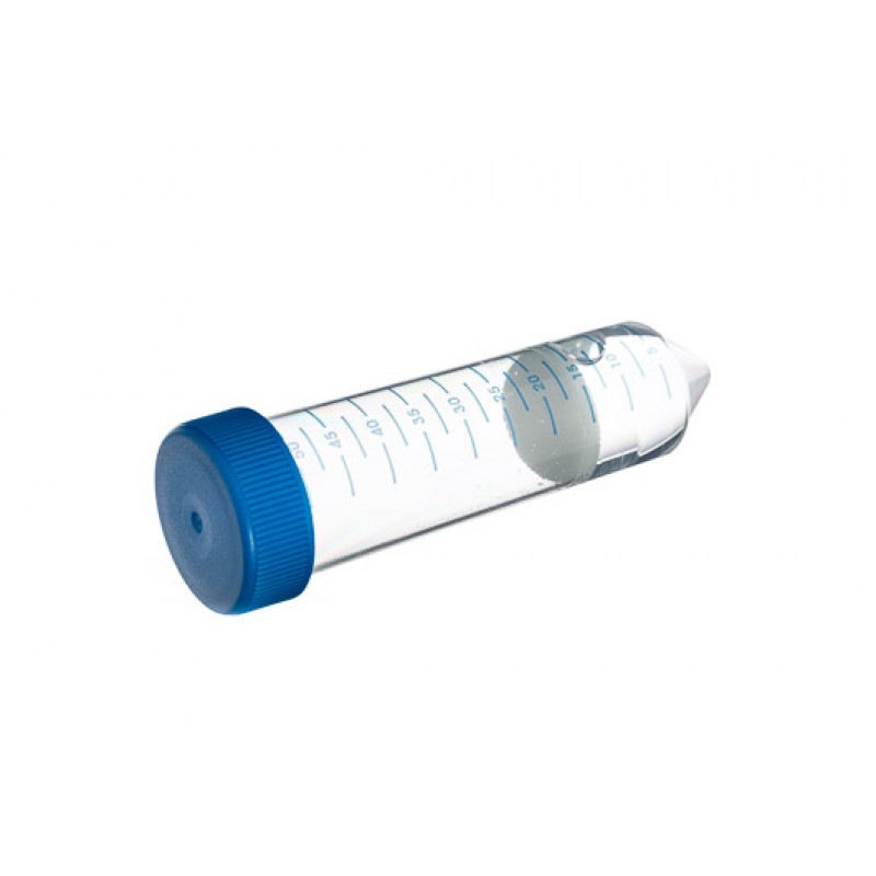 50 mL Leucosep® Tube w/Porous Barrier at 15 mL graduation, PP, Aseptic, Conical Bottom, Pre-filled w/1.077 g/ml PBMC Separation Medium