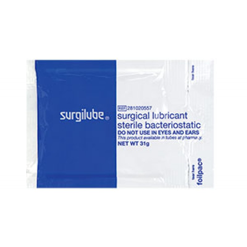 HR Pharmaceuticals 0281-0205-57 SURGILUBE® 31g Foilpac®, Sterile, 48/bx