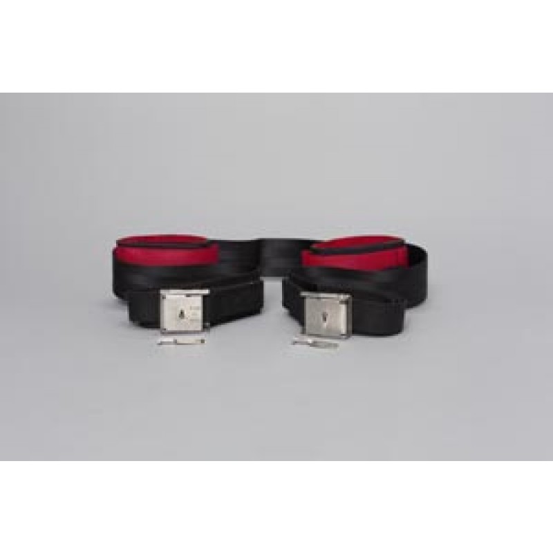 TIDI Products, LLC 2795 Posey Bed Ankle Restraint, Connect Set, Twice-as-Tough, One Size Fits Most, Hook and Loop Closure, 1-Strap, Neoprene, Red (Continental US + HI Only)
