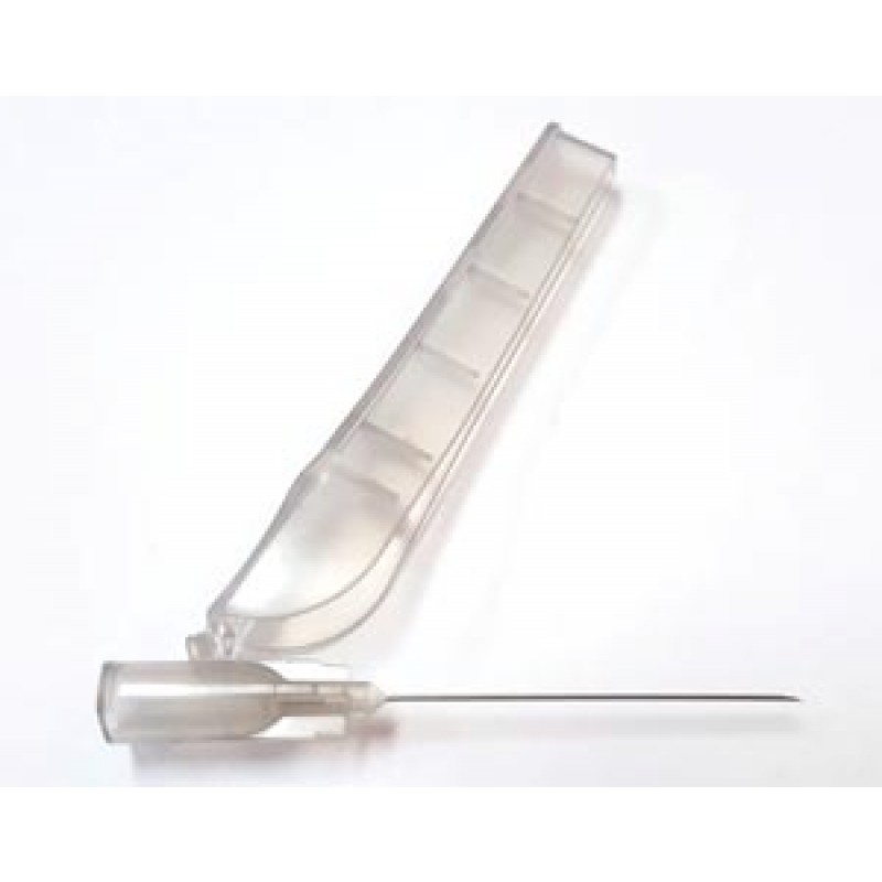 Exel Corporation 27427 Safety Hypodermic Needle, 27G x 1 1/4", 100/bx, 10 bx/cs