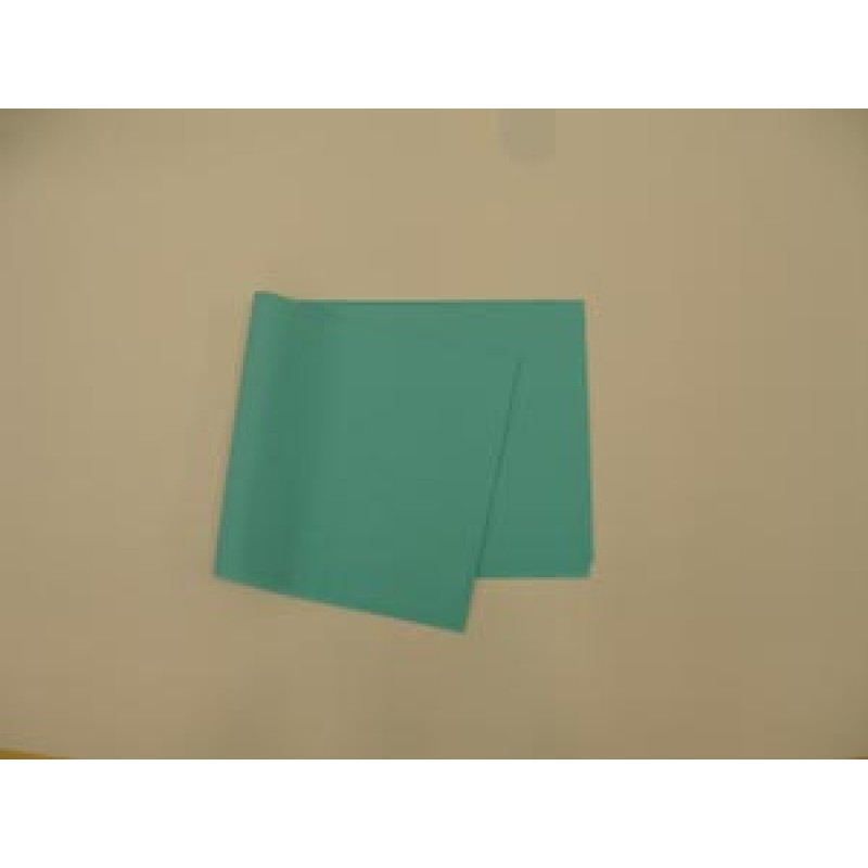 TIDI Products, LLC 918321 Drape Sheet, Poly, 2-Ply, 40" x 48", Teal, 100/cs