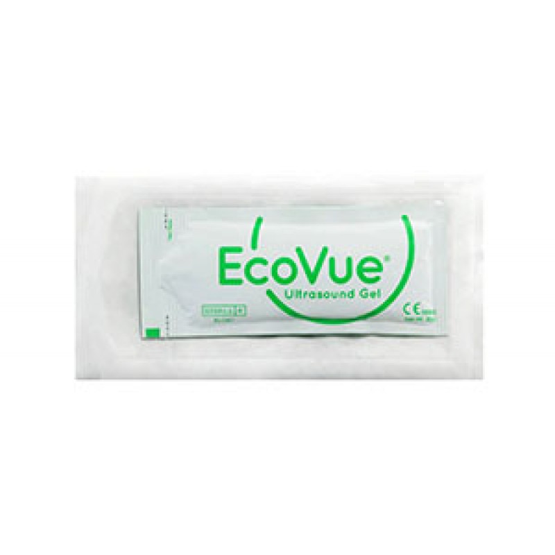 HR Pharmaceuticals 280 EcoVue® Ultrasound Gel, 20g Packet, Sterile SafeWrap, 48/bx