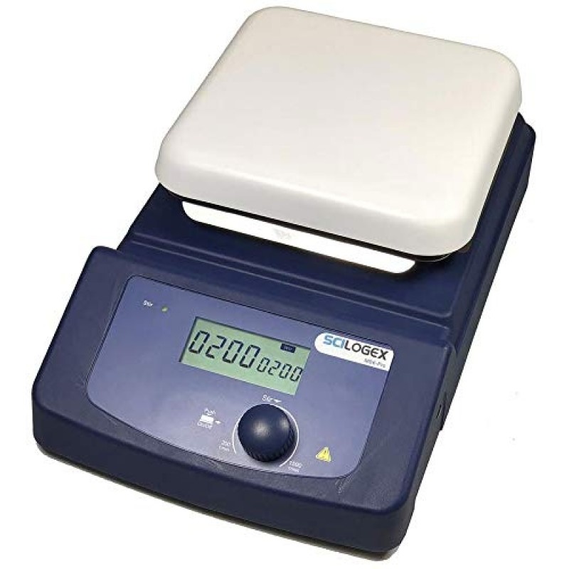 Scilogex MS6-Pro Digital Magnetic Stirrer 80302611009999, 5.5 x 5.5 in, LCD, 120-240V