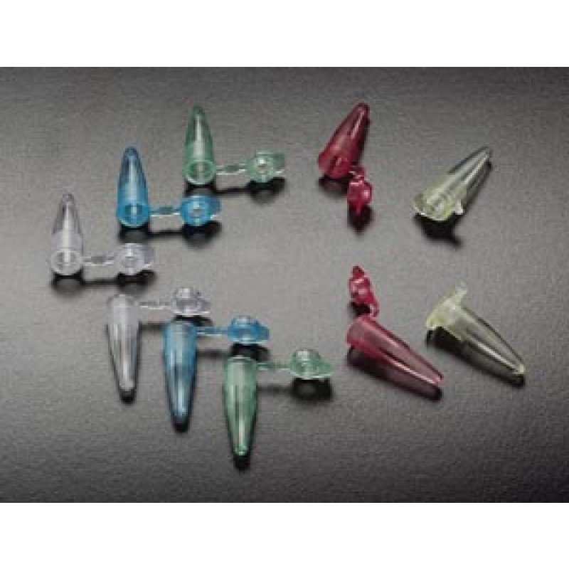 Simport Scientific T325-2VN Reaction Tube, 200ul Natural, Flat Top & No Contamination Shield, 1000/pk