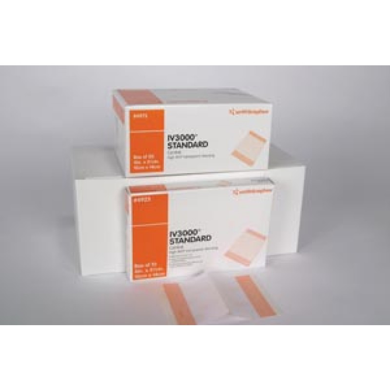 Smith & Nephew, Inc. 4973 Central Film Dressing, 4" x 5" Tape Handles, 50/bx, 4 bx/cs (US Only)