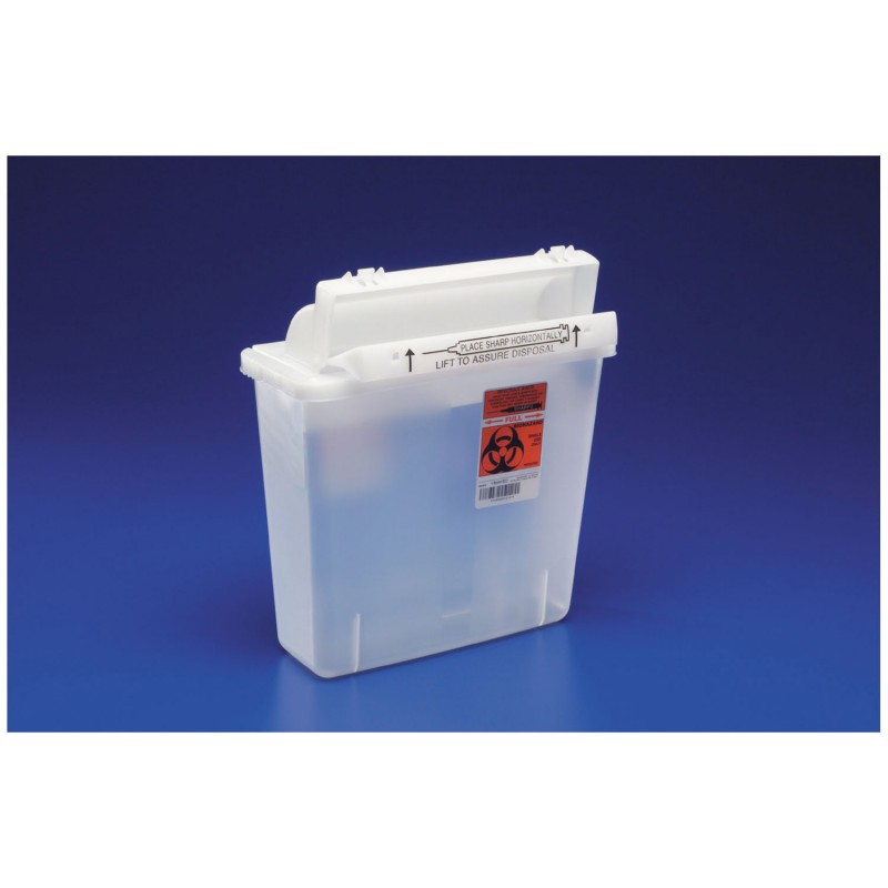 Container, 5 Qt Clear Sharpstar, Counter Balanced Lid, 20/cs (24 cs/plt) (Continental US Only)
