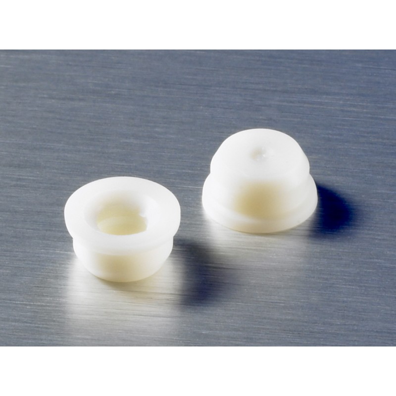 Corning 8506 Corning® Thermoplastic Elastomer (TPE) 96 Storage Tube Septum Cap, Bulk Pack, 96/Pack, 100 Packs/Case, 9600 Caps/Case