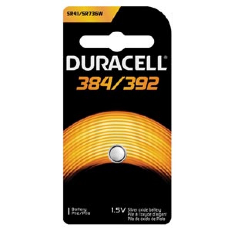 Duracell D384/392PK Battery, Silver Oxide, Size 384/392, 1.5V, 6/bx, 6 bx/cs (UPC# 66140) (Products are not for Private Household Markets; Products cannot be sold on Amazon.com or any other 3rd party site)