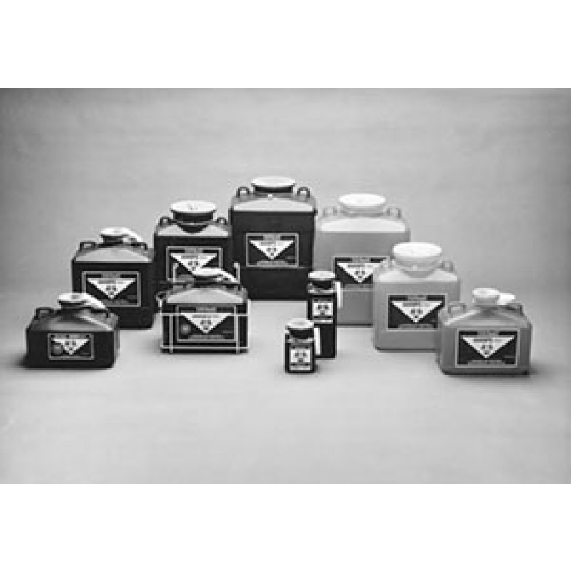 Medegen Medical Products, LLC 185S Sharps-Tainers, Short Tray Size, Locking Cap, 3½" x 3½" x 5", 0.7 Qt, Red, Print Label: Biohazard, Biohazard Symbol, 40/cs