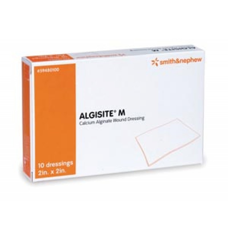 Smith & Nephew, Inc. 59480100 Calcium Alginate Dressing, 2" x 2", 10/pkg, 10 pkg/cs (US Only)