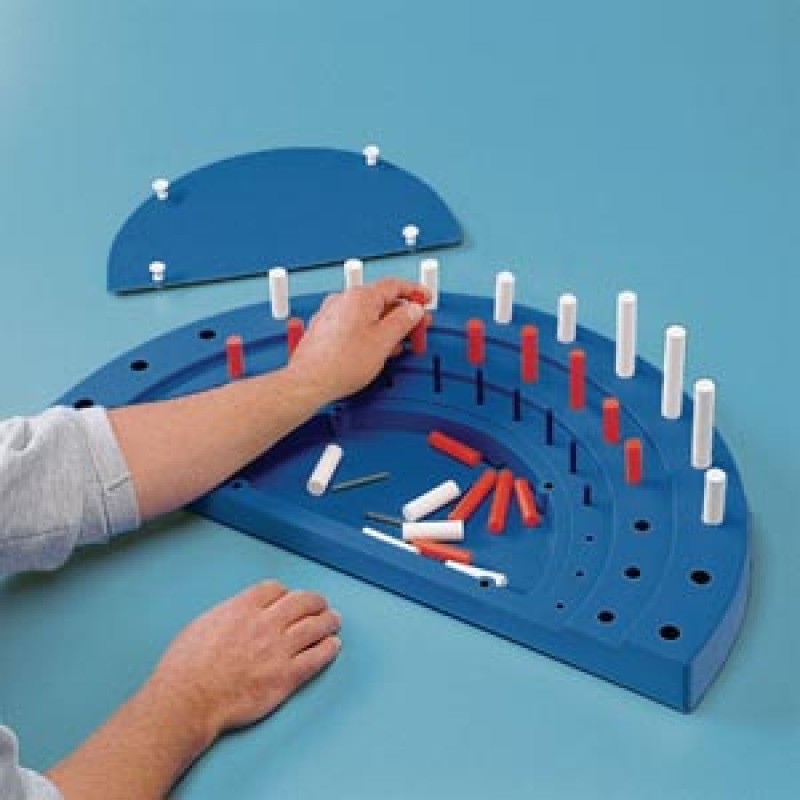 Hygenic/Performance Health 081274174 Semi-Circular Peg Board, 26" x 14" x 2" (US Only)