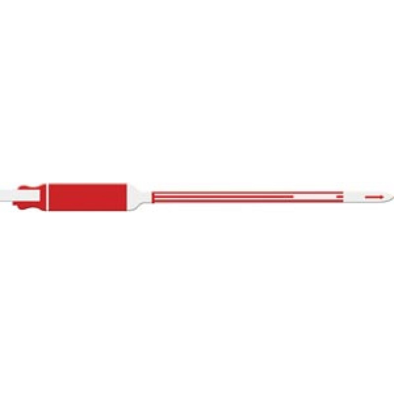 Medical ID Solutions 7104 Wristband, Adult/ Pediatric, Write-On, Self Adhesion, Red, 250/bx