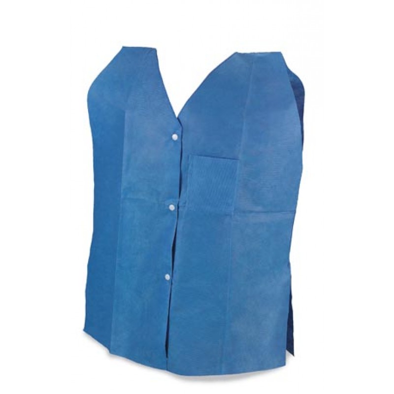 TIDI Products, LLC 960202 Exam-Rehab Vests, Non-Woven, X-Large, 10/bg, 5 bg/cs (To Be DISCONTINUED)