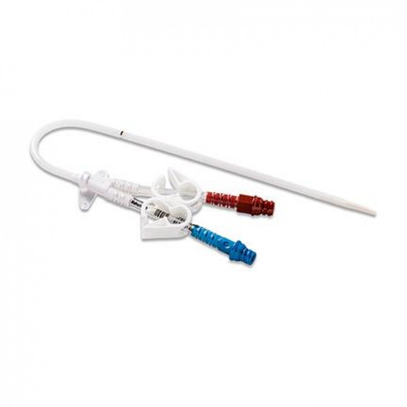 Dual Lumen Acute Dialysis Catheter, 11.5FR, 16cm, Straight Extensions, Kit, 5/ctn (Continental US Only)