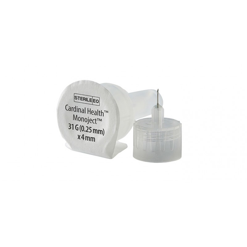 Monoject™ Pen Needle, 32G x 4mm, Light Green, 100/bx, 24 bx/cs (Continental US Only)