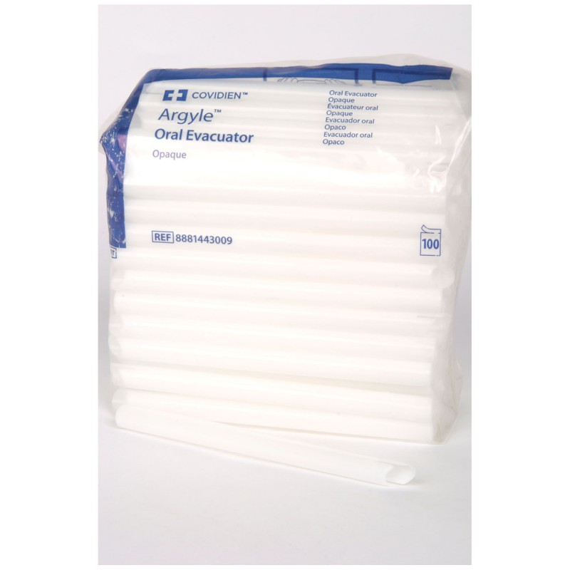 Oral Evacuator, Bevel Tip, 100/bg, 5 bg/cs (84 cs/plt) (Continental US Only)