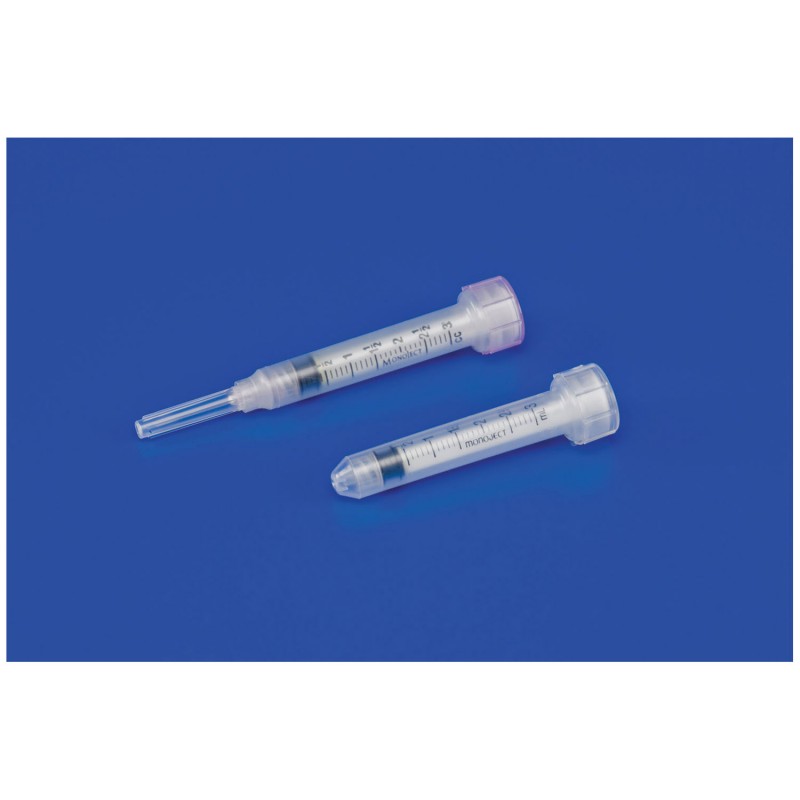Syringe, 3mL, 27G x 1¼", 0.1cc Graduations, 100/bx, 10 bx/cs (Continental US Only)