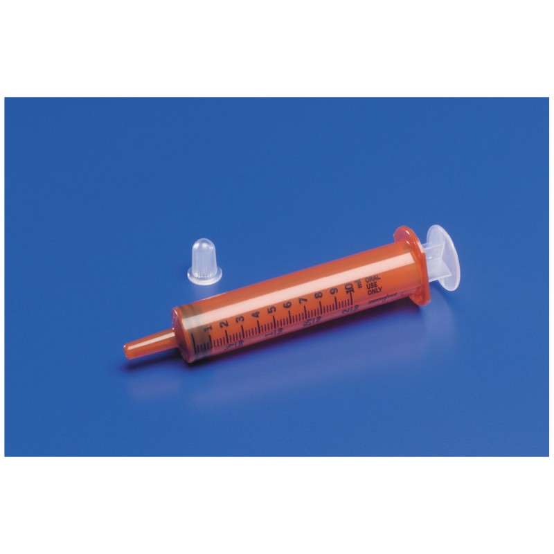 Syringe, Amber, 10mL, 100/bx, 5 bx/cs (Continental US Only)