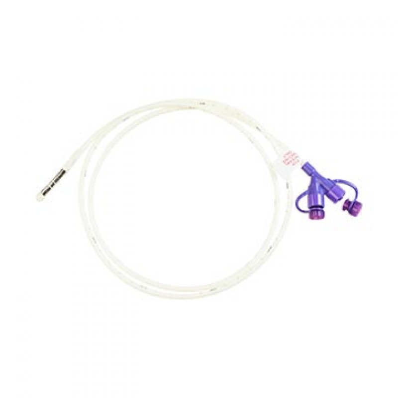 Nasogastric Feeding Tube, 7G, 8FR x 43"L, Stylet, DEPH-Free, ENFit Connection, 10/cs (Continental US Only)