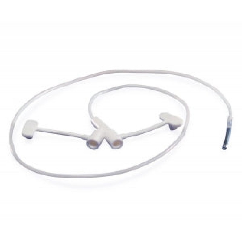 Nasogastric Tube, Polyurethane, Radiopaque Line, Weighted with Y-Port, Neonatal/ Pediatric, 6FR, 50" Length, Purple, 10/pk, 1 pk/ct, 10 ct/cs (Continental US Only)