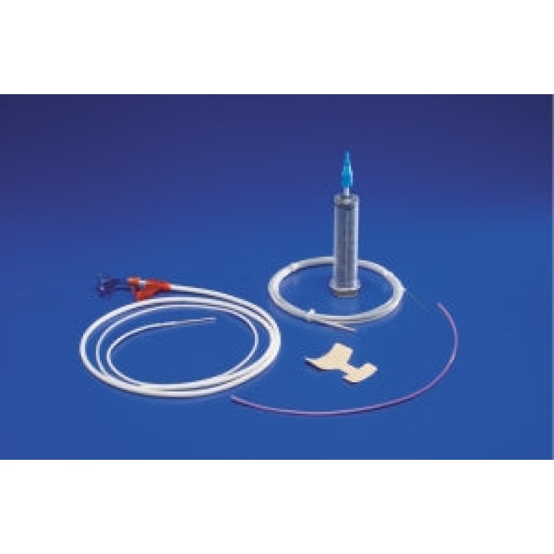 Feeding and Gastric Decompression Tube, 16FR Overall, 9FR Jejunal Tube, Overall Length 67", 2/cs (Continental US Only)