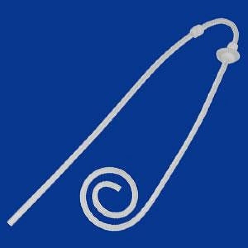 Swan Neck Curl Missouri Catheter, 2 Cuff, Left, 62.5 (Continental US Only)