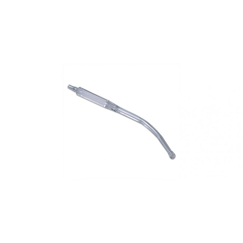 Yankauer Suction Instrument, 1/4" x 6ft Tube, Rigid, Bulb Tip, w/out Vent, Latex-Free (LF), Sterile, 50/cs (Continental US Only)