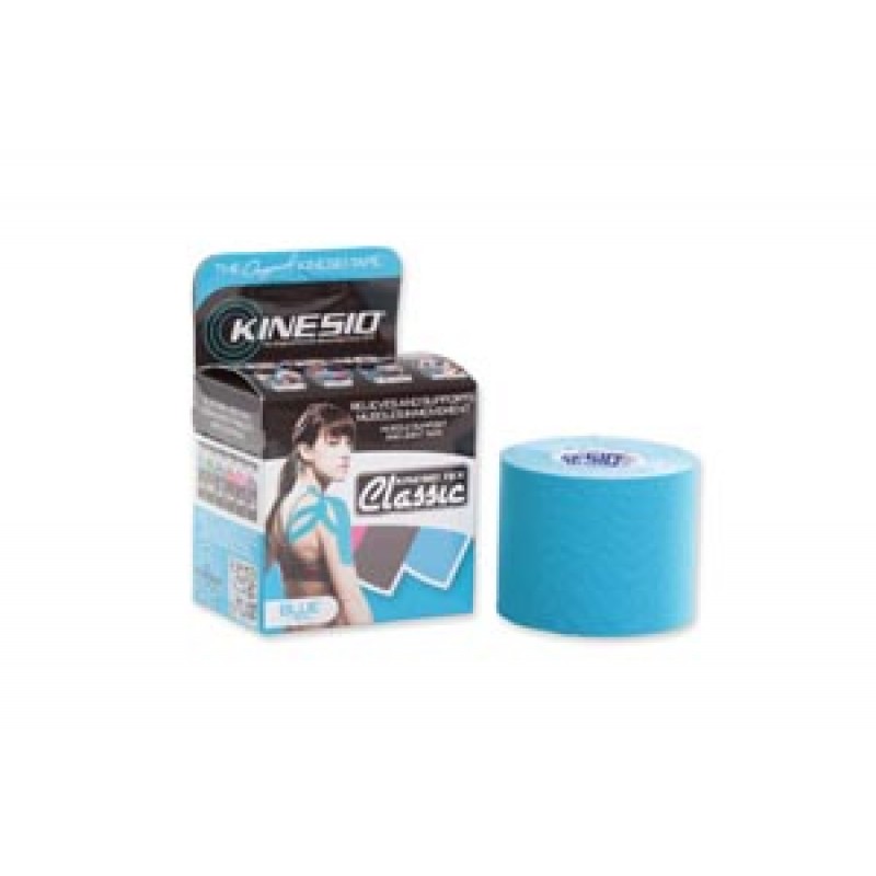 Kinesio Holding Corporation CKT75024 Classic Tape, 2" x 13.1 ft, Blue, 6 rl/bx  (Products cannot be sold on Amazon.com or any other 3rd party platform) (090296)