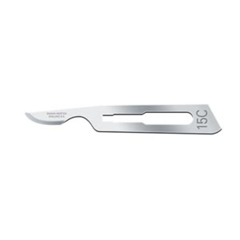 Cincinnati Surgical Company 00SM15C Blade, Swann Morton, Carbon Steel, Size 15c, Sterile, 100/bx (DROP SHIP ONLY)