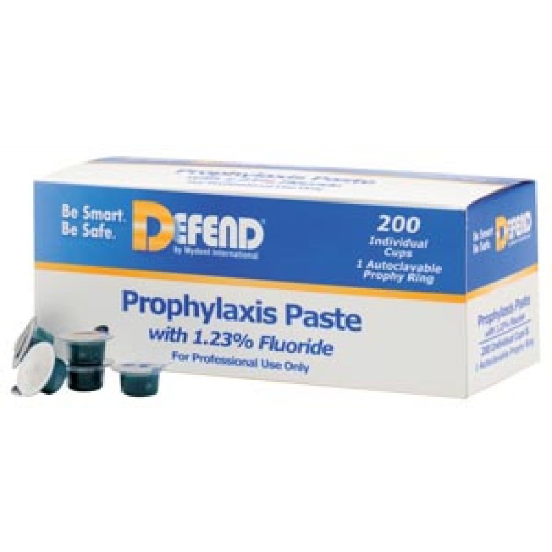 Mydent PP-1800 Prophy Paste, Fine-Bubblegum, 200 cups/bx