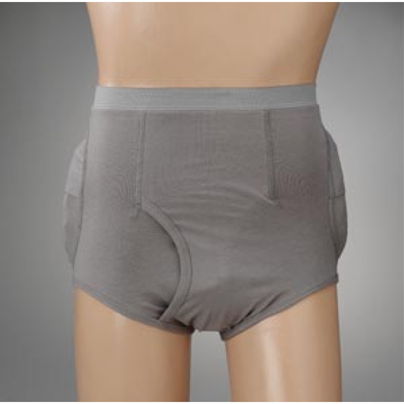 TIDI Products, LLC 6031XL Men's Community Hipster, Removable Pads, X-Large (Continental US + HI Only)