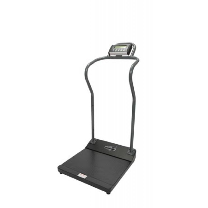 Pelstar LLC/Health O Meter Professional Scales 3001KL-AMUA Antimicrobial Digital Platform Scale, KL Only, Unassembled, 100-240V Adapter (Included) or 6 D Batteries (not included) (DROP SHIP ONLY)