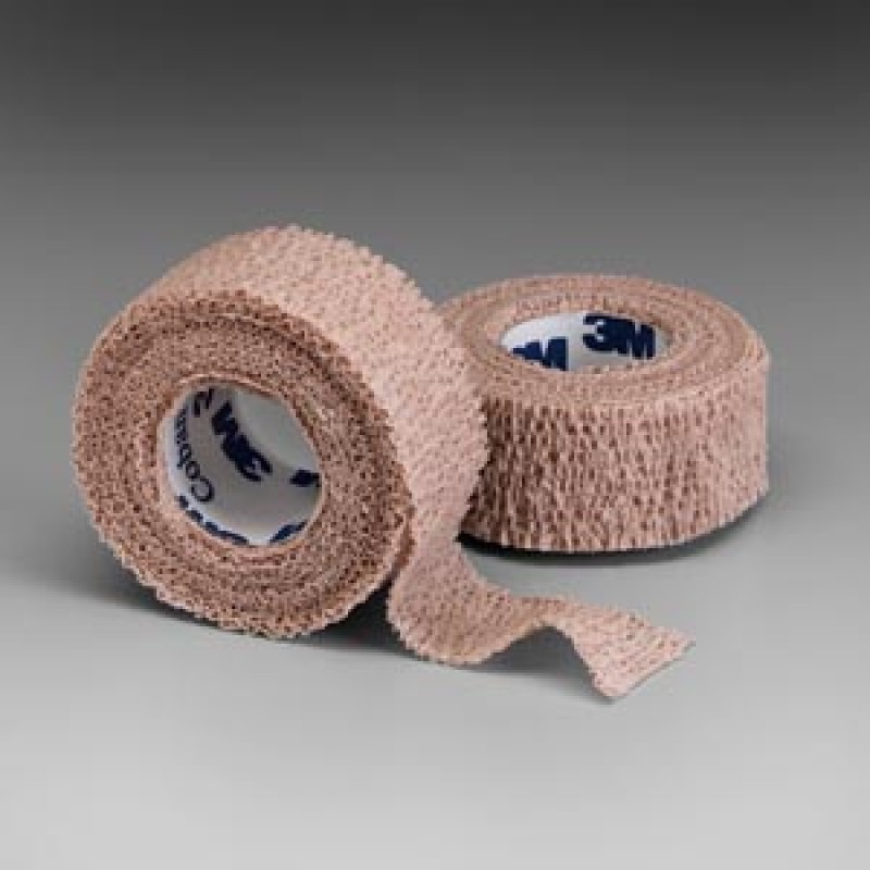 3M Health Care 1581 Self-Adherent Wrap, 1" x 5 yds, Tan, 5/pk, 6 pk/cs (020275) (Continental US+HI Only)