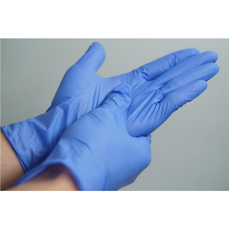 SYPL SYC-1189 Nitrile gloves, powder free, large, blue, 100/bx, 1000/cs, 10 boxes, Total 1000 gloves
