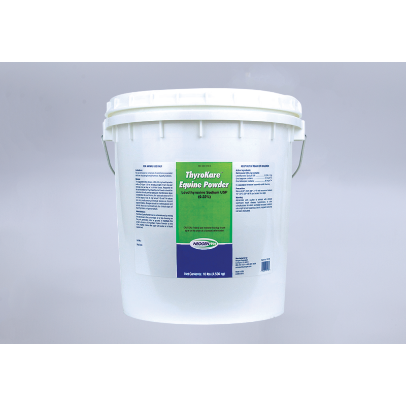 NEOGEN CORPORATION 9128 THYROKARE EQUINE POWDER (RX) 10LB