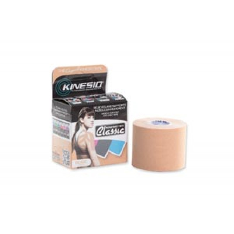 Kinesio Holding Corporation CKT65024 Classic Tape, 2" x 13.1 ft, Beige, 6 rl/bx  (Products cannot be sold on Amazon.com or any other 3rd party platform) (090295)