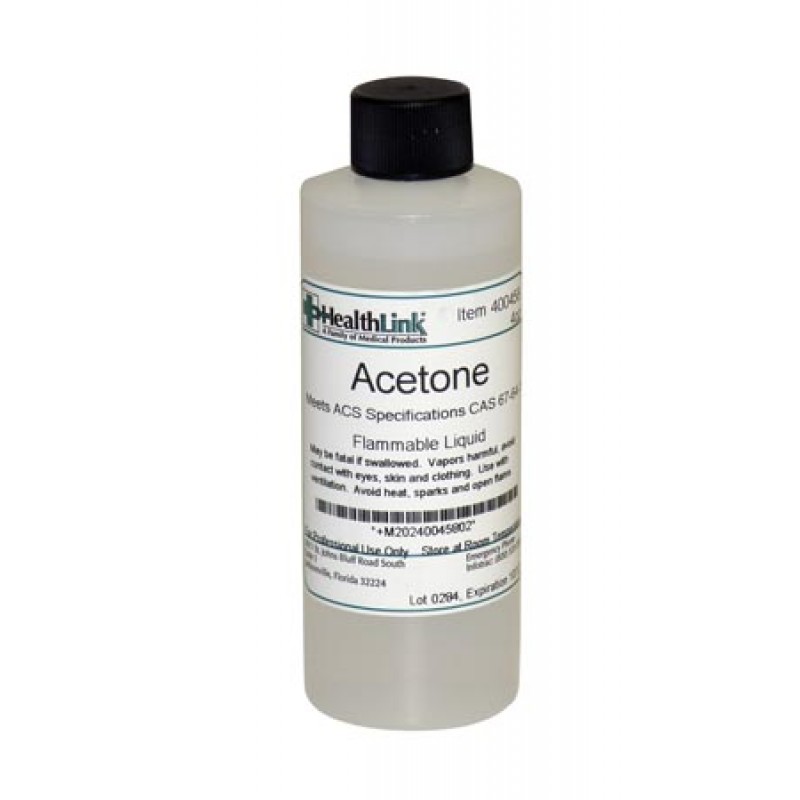 EDM3 Company LLC 400458 Aceton, 4 oz (Item is Non-Returnable) (US Only) (Item is considered HAZMAT and cannot ship via Air or to AK, GU, HI, PR, VI)