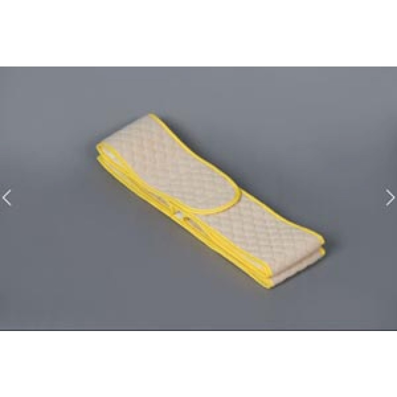 TIDI Products, LLC 3658M-L Posey Wrap Around Safety Belt, Beige, Quilted Fabric, Hook Fastener, 84in Length, 5in Width (Continental US + HI Only)